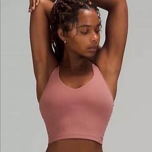 Selling pink Align tank size 10 in Spiced Chai ✅